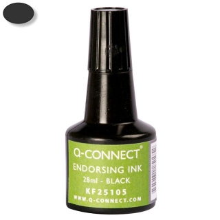 Tinta para rellenar tampones y almohadillas  Q-connect KF25105