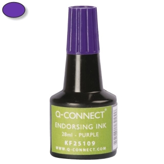 Tinta para recargar cuos, sellos, almohadillas  Q-connect KF25109