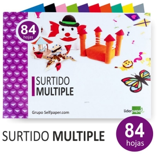 Block de papeles para manualidades surtidos  Liderpapel TM01