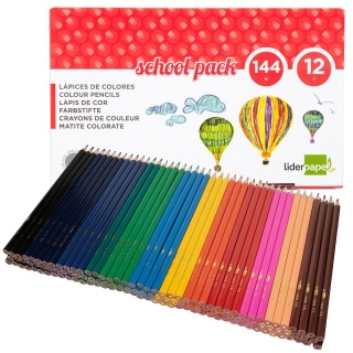 Schoolpack Classbox 144 pinturas lpices
