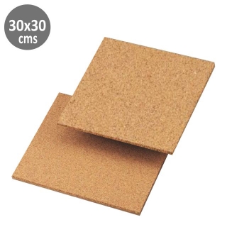 Corcho tamao Din A4, folio, 30x30  Liderpapel 28322