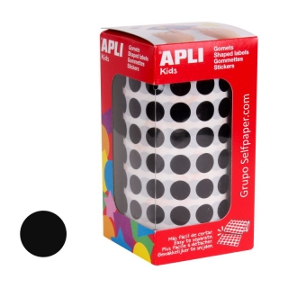 Gomets Apli 11482, rollo circulos