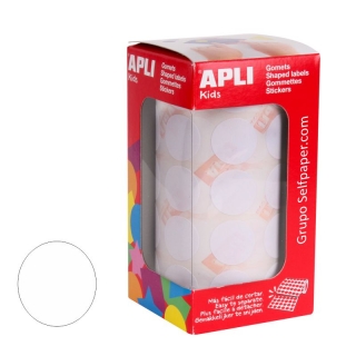 Gomets Apli 11905, circulos adhesivos 20  11905APL