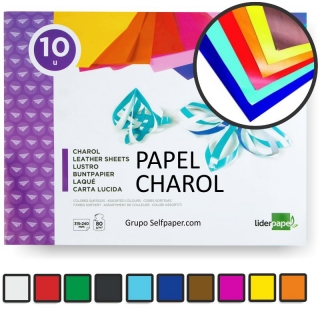 Block de papel charol,