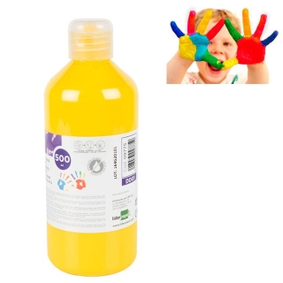 Pintura dedos en botella 500 ml