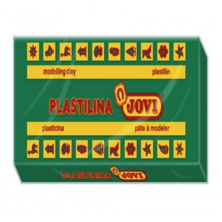 Plastilina Jovi grande verde oscuro,