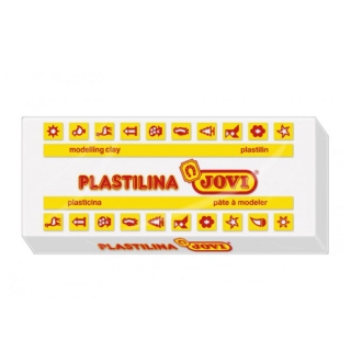 Plastilina Jovi Mediana 150grs Blanco