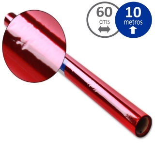 Rollo papel celofn color rojo 60  Liderpapel CL22
