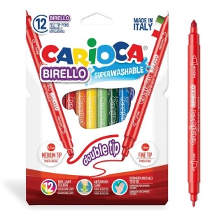 Caja 12 rotuladores Carioca Birello