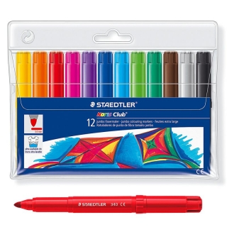 Staedtler 340WP12 Rotuladores Gruesos Jumbo