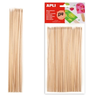 Palos de Pinchos de Madera  Apli 13483