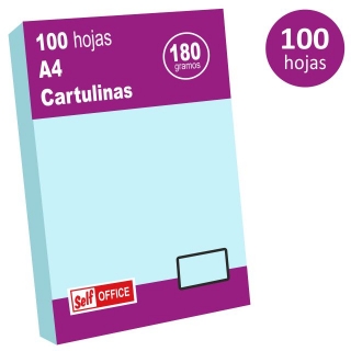 Pack 100 cartulinas Din A4  CT08