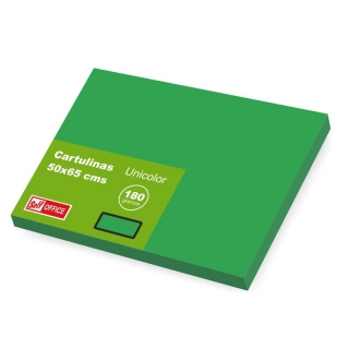 Cartulinas Grandes 50x65 Self Verde Pino  Liderpapel CX73