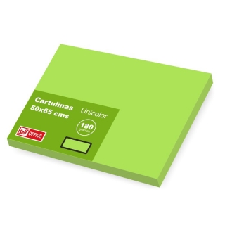 Cartulinas Grandes 50x65 Verde Musgo  Liderpapel CX74