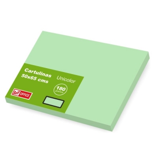 Cartulinas Grandes 50x65 Verde Pistacho  Liderpapel CX72