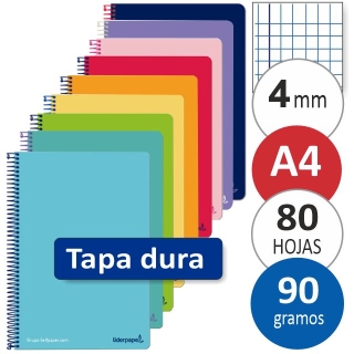 Cuadernos, libretas tapa dura econmicas