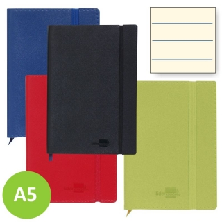 Libreta, cuaderno diario Din A5, rayas,  Liderpapel LB43