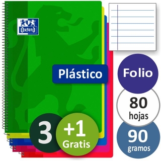 Cuaderno Oxford, libreta 1 raya