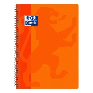 Libreta Oxford tapas plstico Naranja 