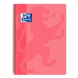 Libreta Oxford tapas plstico Rosa chicle