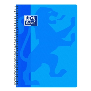 Libreta Oxford tapas plstico Azul Turquesa