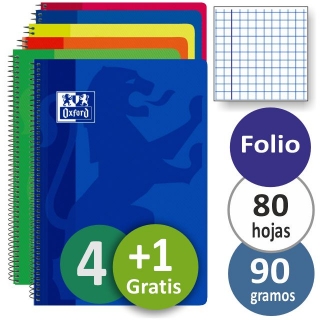 Cuadernos libretas Oxford tapa cartoncillo