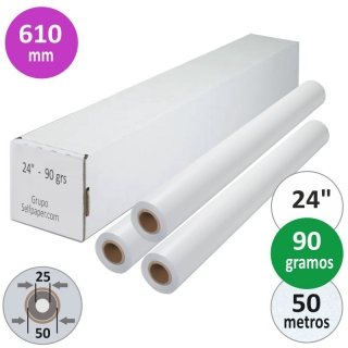 Rollo de papel para plotter