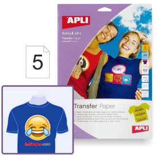 Apli 10247, papel transfer prendas