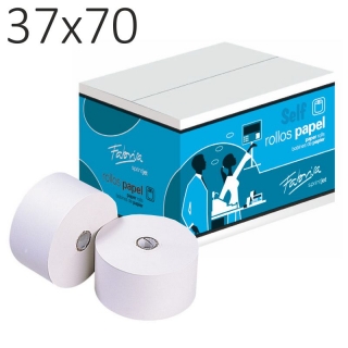 rollo de papel caja registradora 37x70  Q-connect