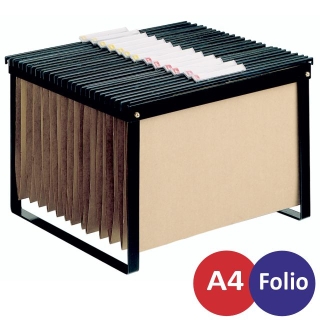 Soporte bastidor para carpeta colgante Din  Q-connect KF15265