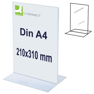 Expositor display sobremesa 2 caras  Q-connect KF04174