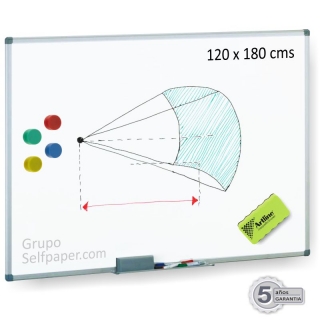 Pizarra blanca magntica 120x180