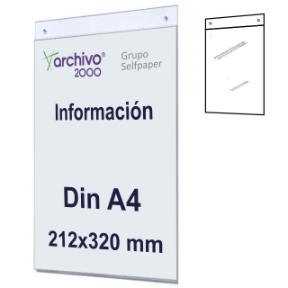 Display expositor pared, placa,