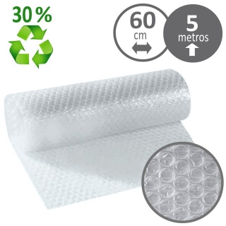 Plastico burbujas para embalar rollo